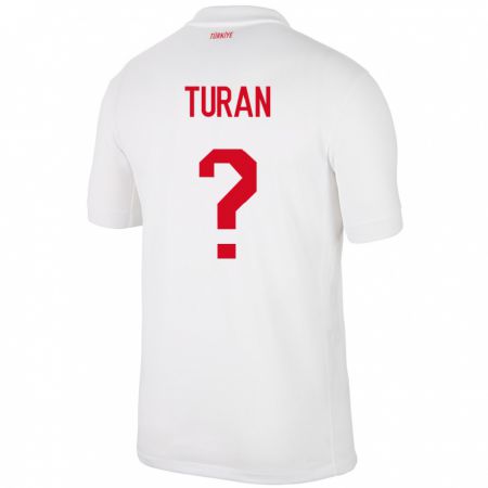 Kandiny Γυναίκα Τουρκία Hasan Turan #0 Άσπρο Εντός Φανέλα 24-26 T-Shirt